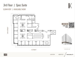 901 K St NW, Washington, DC for lease Floor Plan- Image 1 of 1