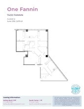 7400 Fannin St, Houston, TX for lease Floor Plan- Image 1 of 1