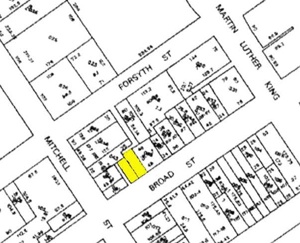 111 Broad St SW, Atlanta, GA for lease - Plat Map - Image 3 of 9