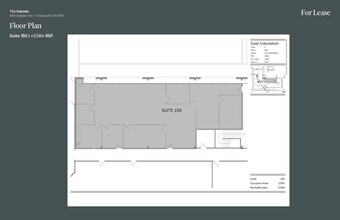 9301 Oakdale Ave, Chatsworth, CA for lease Floor Plan- Image 1 of 1
