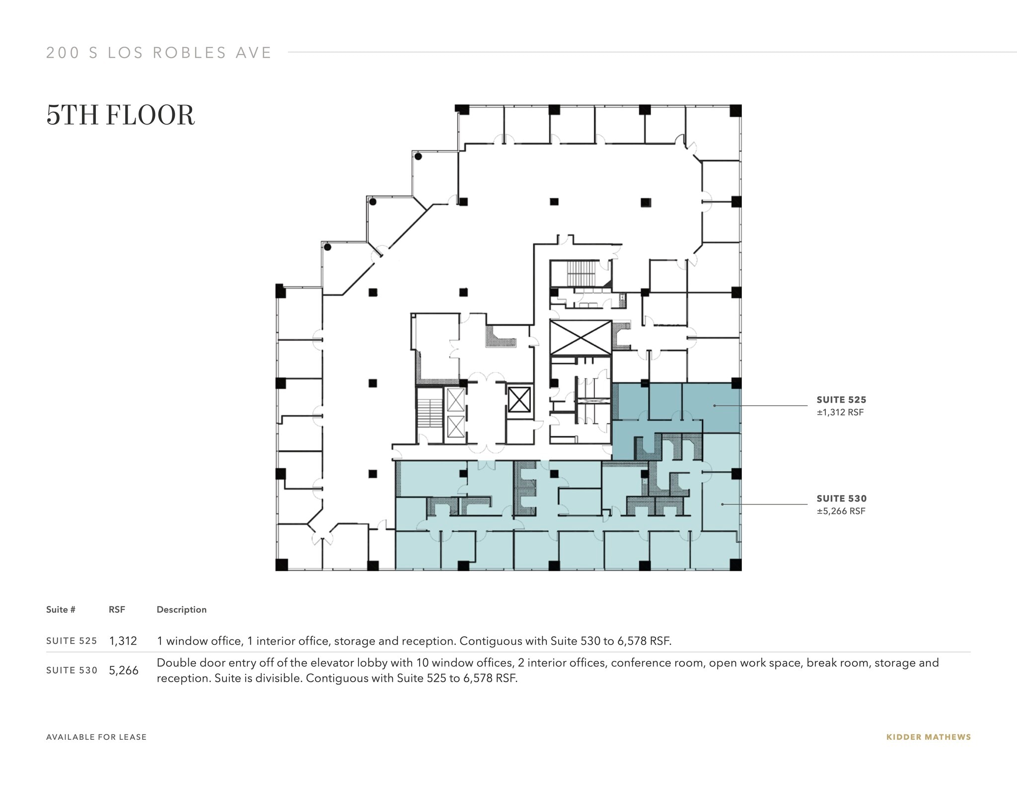 200 S Los Robles Ave, Pasadena, CA for lease Floor Plan- Image 1 of 1