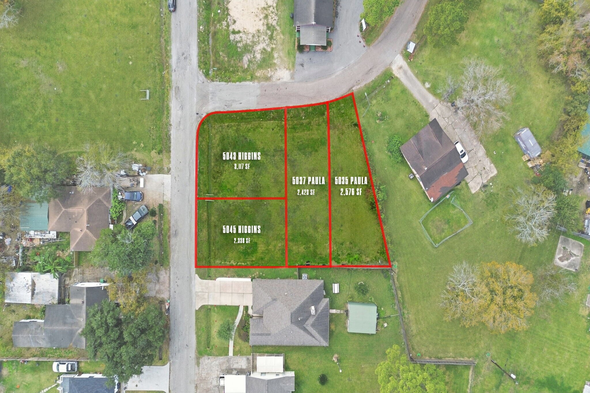 5043 5045 Higgins and 5035 5037 Paula Street st, Houston, TX à vendre Photo principale- Image 1 de 39