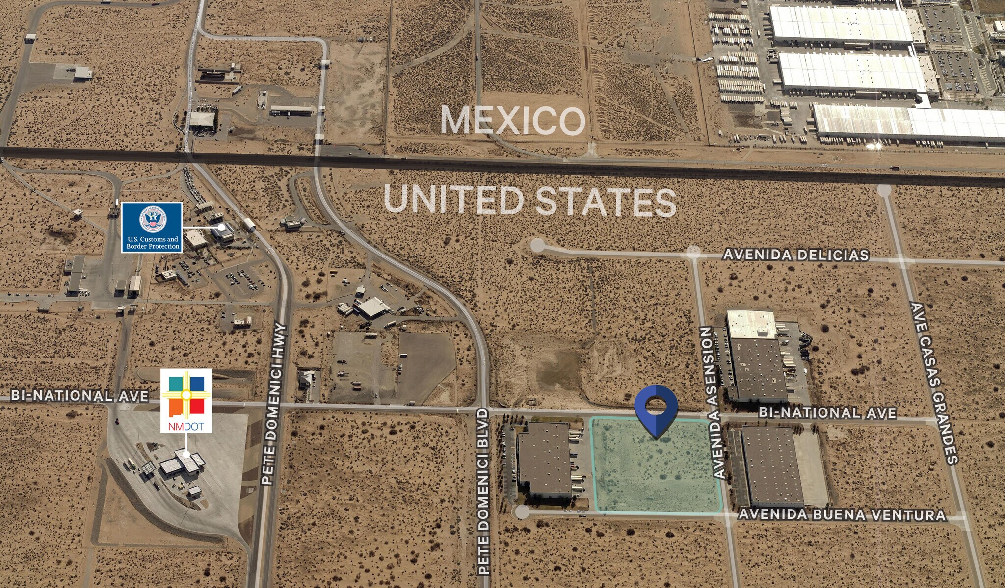 400 Avenida Ascencion, Santa Teresa, NM for sale Building Photo- Image 1 of 2