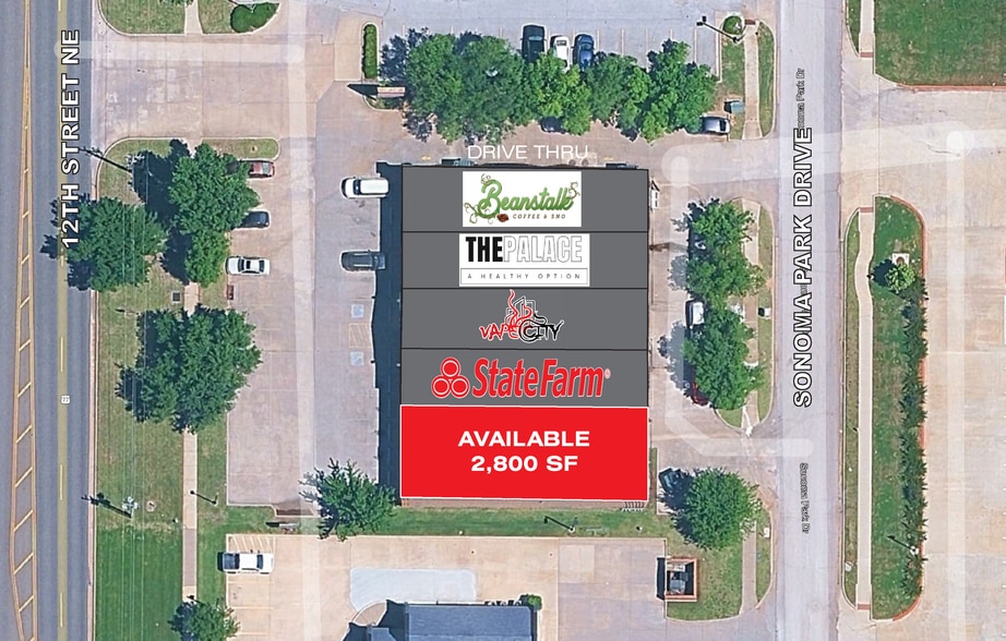 851-867 12th Ave NE, Norman, OK for lease - Site Plan - Image 3 of 3