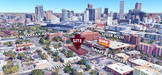 Plus de détails pour 1355-1385 Santa Fe Dr, Denver, CO - Commerce de détail à louer