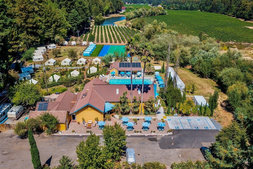 16590 River Rd, Guerneville, CA for sale - Aerial - Image 2 of 30