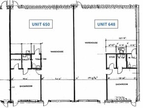 640-654 Perkins Dr, Mukwonago, WI for lease Floor Plan- Image 2 of 5