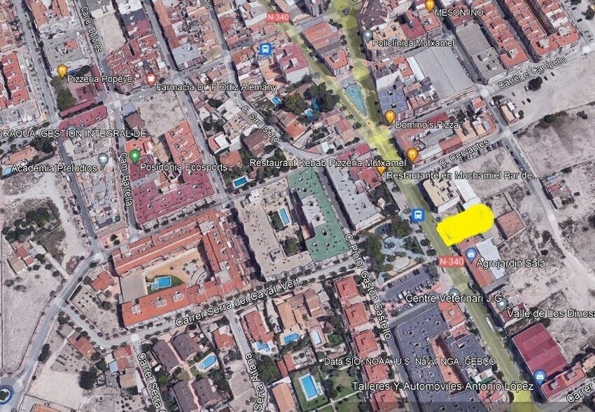 Land in Mutxamel, Alicante for sale - Aerial - Image 3 of 3