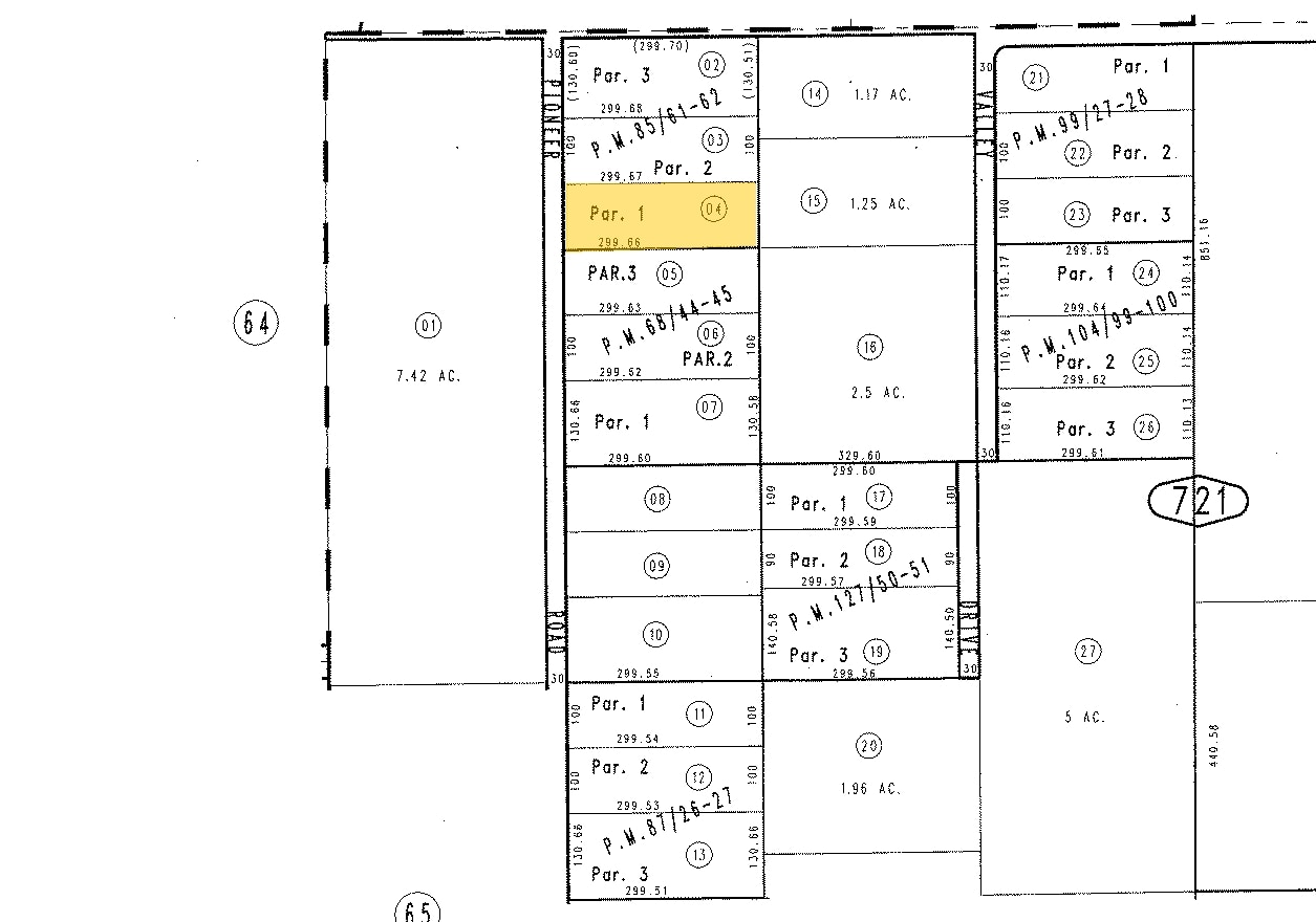 14075 Pioneer Rd, Apple Valley, CA à vendre Plan cadastral- Image 1 de 2