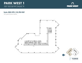1501-1507 Lyndon B Johnson Fwy, Dallas, TX for lease Floor Plan- Image 1 of 1