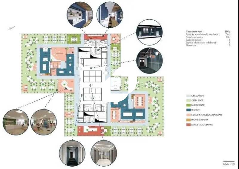 100-101 Terrasse Boieldieu, Puteaux à louer - Plan d’étage - Image 3 de 10
