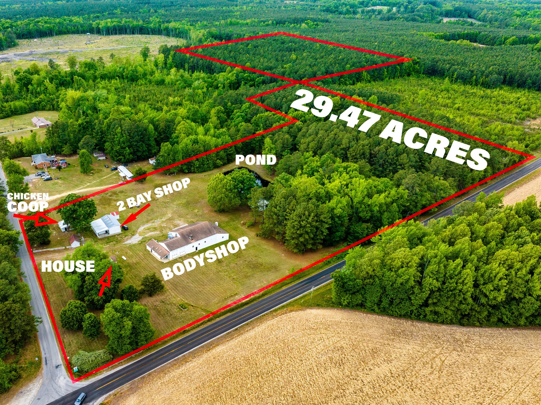 26495 Christanna Hwy, Alberta, VA à vendre Photo du bâtiment- Image 1 de 42