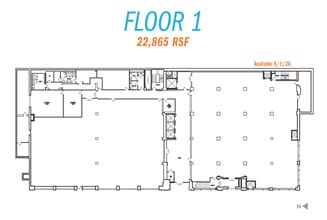 1100 2nd Ave, Seattle, WA for lease Floor Plan- Image 2 of 2