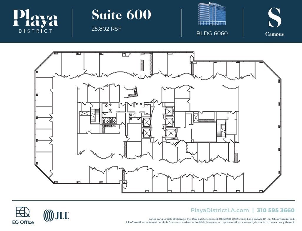 6100 Center Dr, Los Angeles, CA for lease Floor Plan- Image 1 of 1