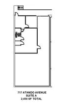717 Atando Ave, Charlotte, NC for lease Floor Plan- Image 1 of 1