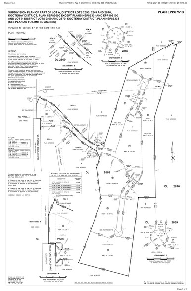 Wildstone Close N, Cranbrook, BC for sale - Site Plan - Image 3 of 3