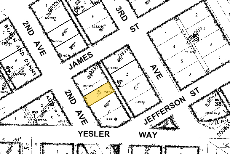 512 2nd Ave, Seattle, WA à louer - Plan cadastral - Image 2 de 4