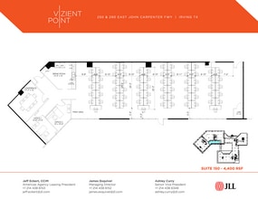 250 E John Carpenter Fwy, Irving, TX à louer Plan d’étage- Image 1 de 1