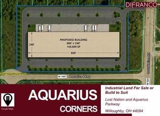 Plus de détails pour 1360 Aquarius Parkway, Willoughby, OH - Terrain à vendre