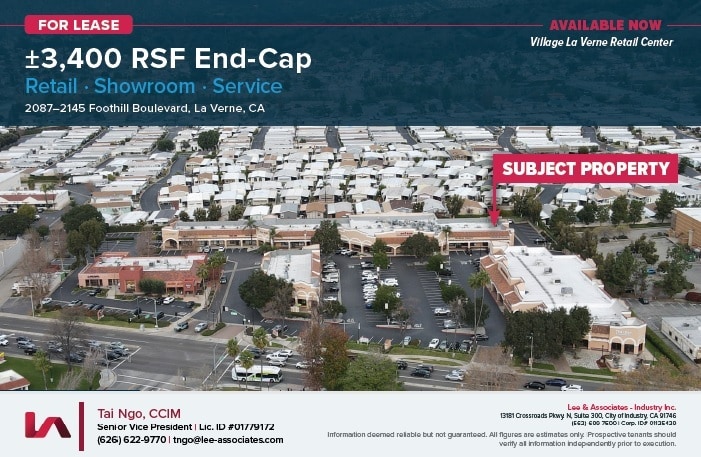 2105-2145 Foothill Blvd, La Verne, CA for lease Interior Photo- Image 1 of 1