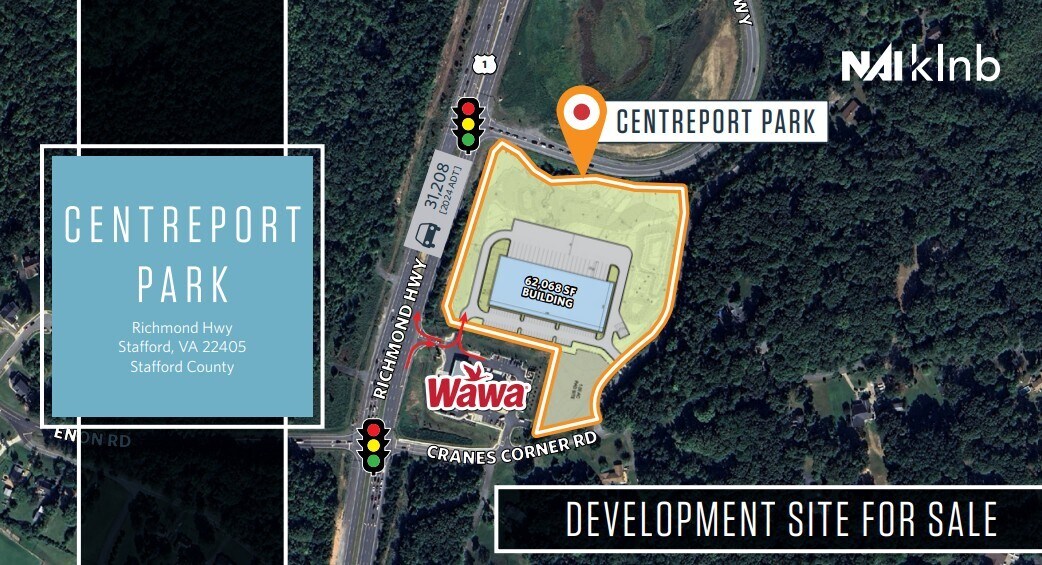 880 Jefferson Davis Hwy, Stafford, VA à vendre Photo du bâtiment- Image 1 de 2