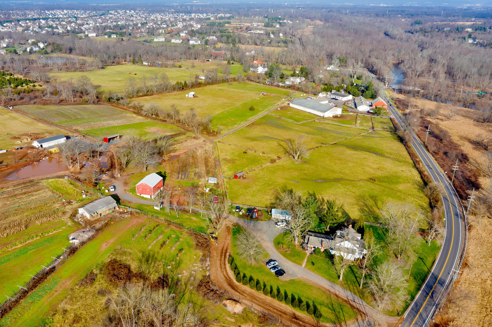 1800 Millstone River Rd, Hillsborough, NJ for sale Aerial- Image 1 of 1