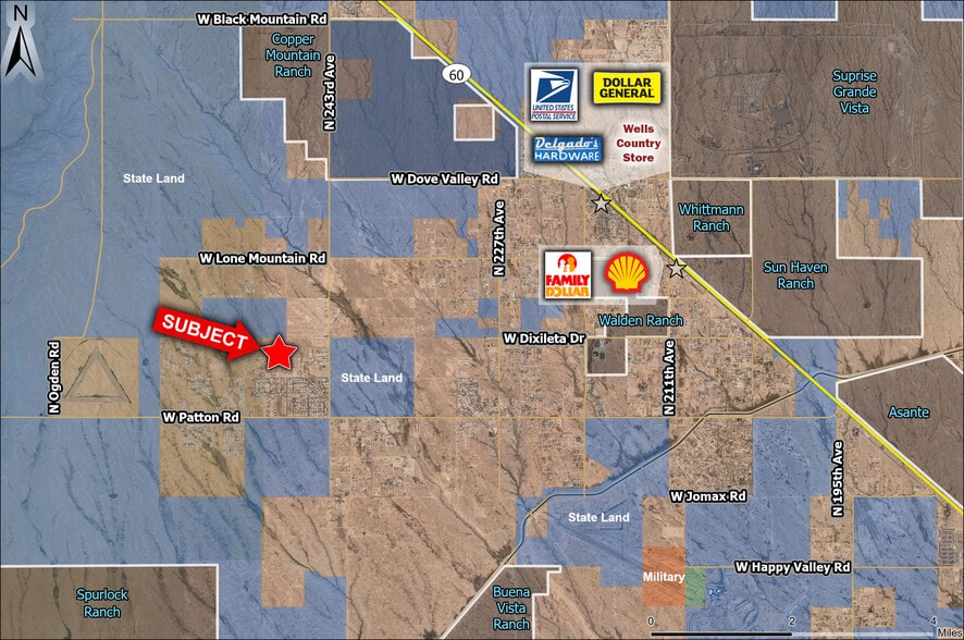Duane Lane, Wittmann, AZ for sale - Aerial - Image 3 of 6