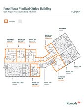 1305 Airport Fwy, Bedford, TX à louer Plan d’étage- Image 1 de 3