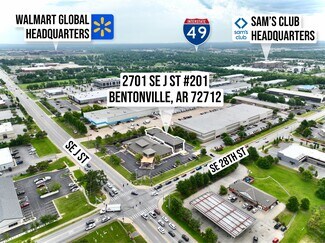 Plus de détails pour 2701 SE J St, Bentonville, AR - Bureau à louer