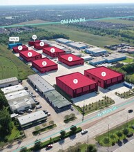 1613 N Main St, Pearland, TX - Aérien  Vue de la carte