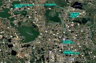 28233 Sleepy Bear Ln, Sorrento, FL - Aérien  Vue de la carte - Image1