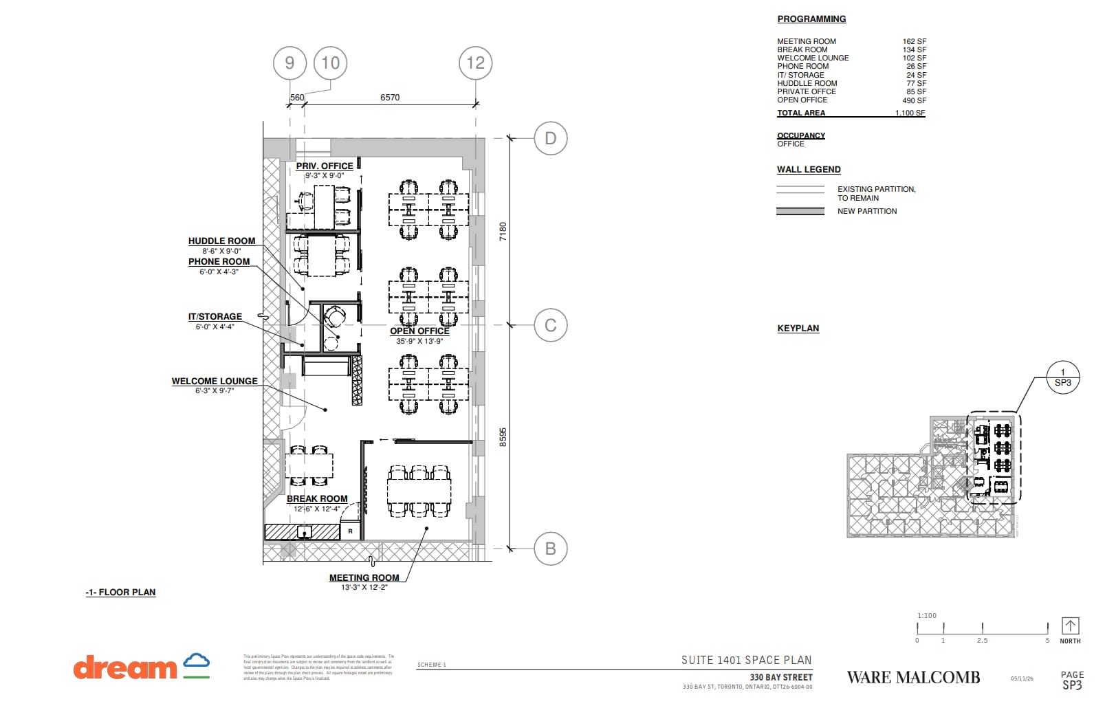 330 Bay St, Toronto, ON for lease Floor Plan- Image 1 of 1