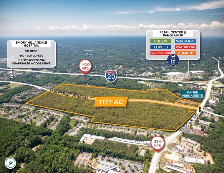 2680 Panola Rd, Lithonia, GA for sale - Aerial - Image 1 of 4