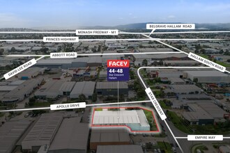 44-48 Star Cres, Hallam, VIC - Aérien  Vue de la carte - Image1