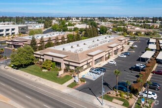 7676 N Palm Ave, Fresno, CA - Aérien Vue de la carte - Image1