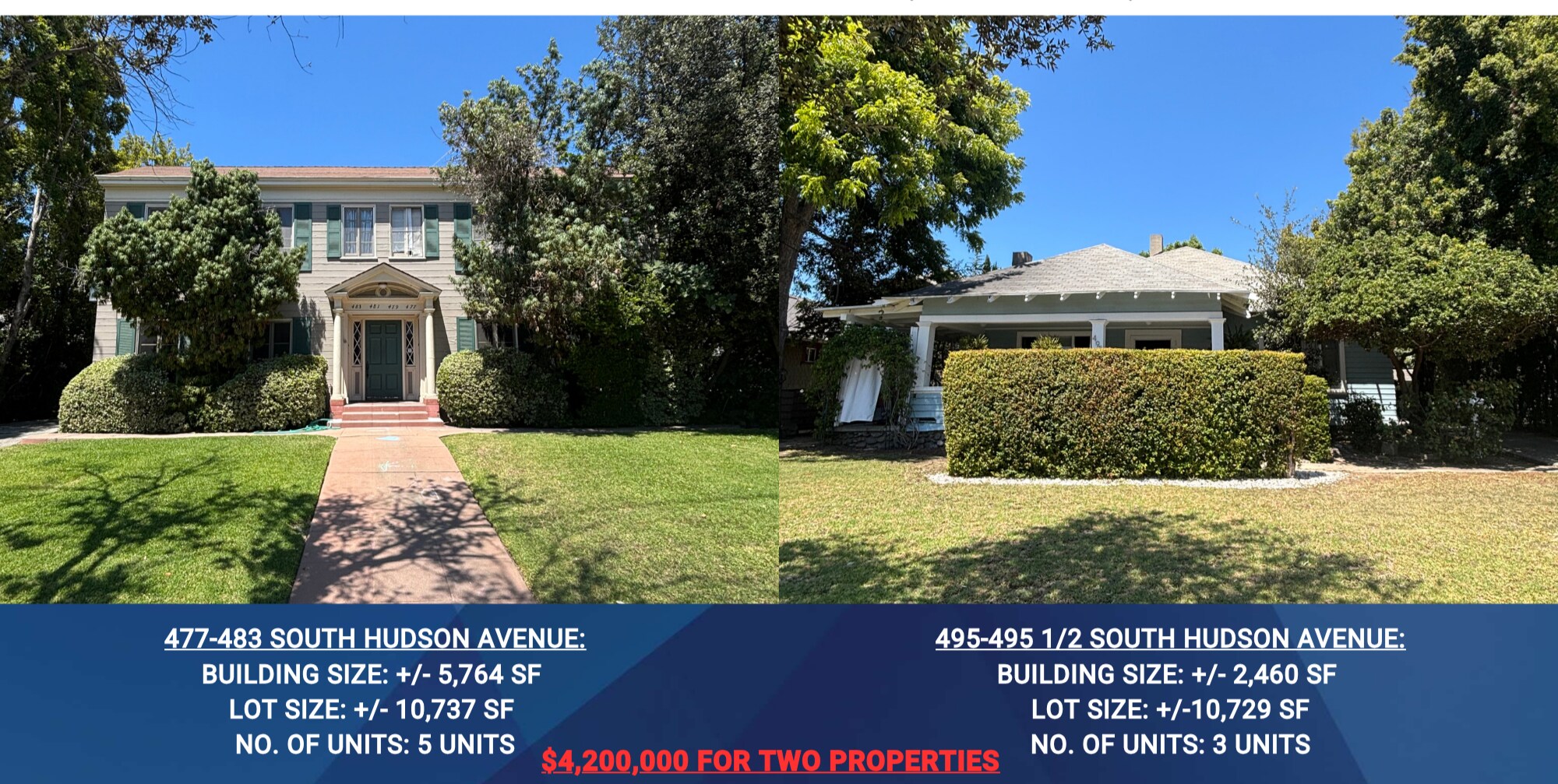 477 S Hudson Ave, Pasadena, CA for sale Primary Photo- Image 1 of 7