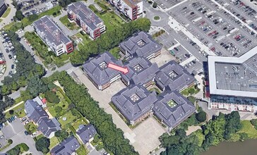 Rennes - Aerial map view