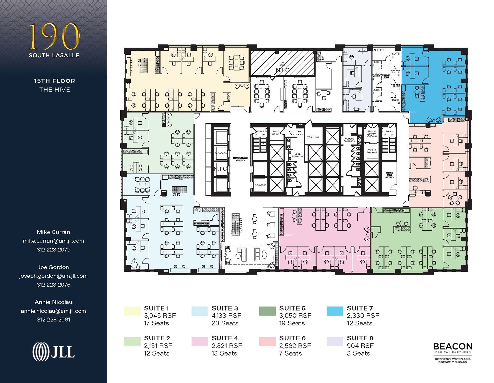 190 S La Salle St, Chicago, IL for lease Floor Plan- Image 1 of 1