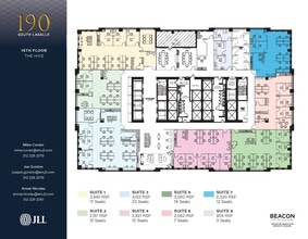 190 S La Salle St, Chicago, IL for lease Floor Plan- Image 1 of 1