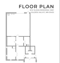 6102-6112 Olson Memorial Hwy, Golden Valley, MN for lease Floor Plan- Image 2 of 2