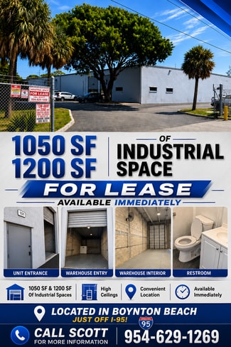 More details for 1300-1370 W Industrial Ave, Boynton Beach, FL - Industrial for Lease