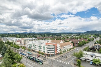 10202 E Burnside St, Portland, OR - AERIAL  map view