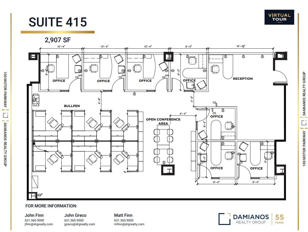 100 Motor Pkwy, Hauppauge, NY for lease Floor Plan- Image 1 of 1