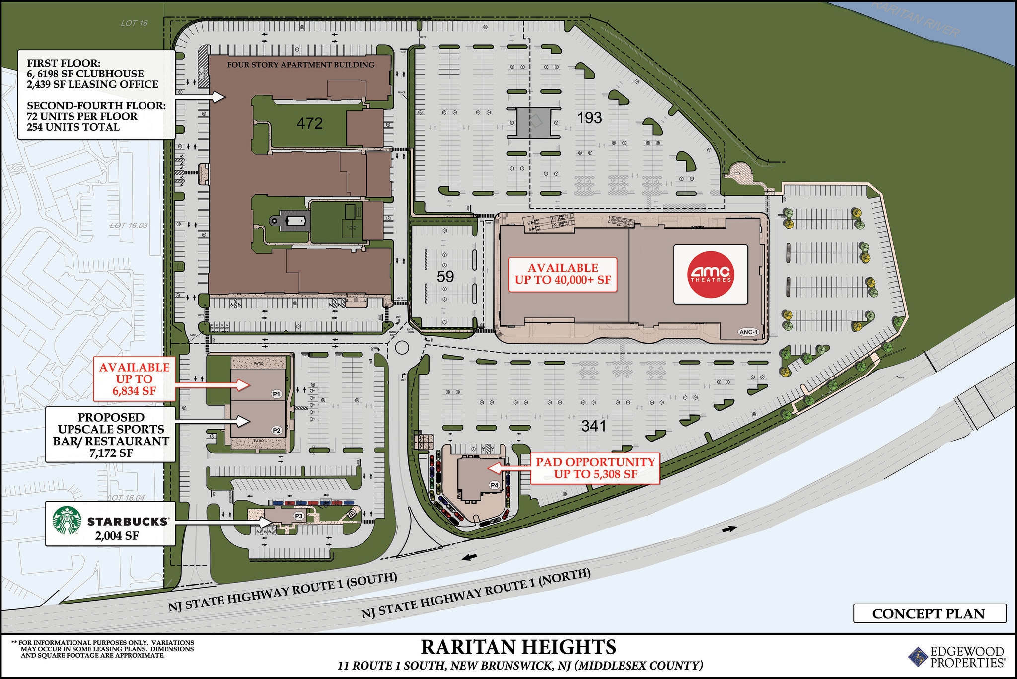 17 US Highway 1, New Brunswick, NJ for lease Site Plan- Image 1 of 1