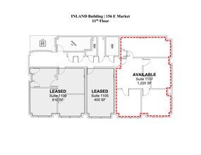 156-160 E Market St, Indianapolis, IN for lease Site Plan- Image 2 of 3