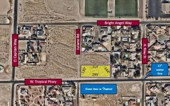West Tropical, Las Vegas, NV - AERIAL  map view - Image1