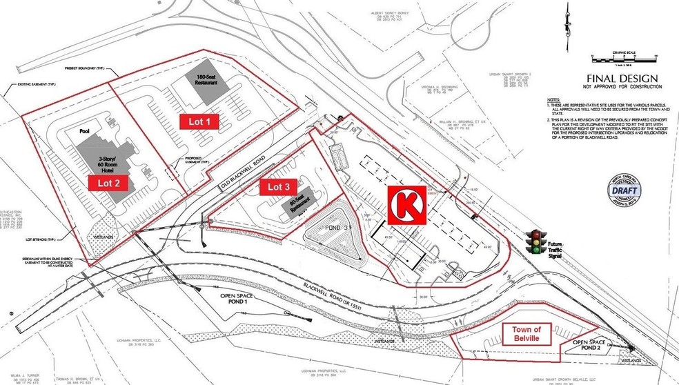 10300 Blackwell Rd, Belville, NC à vendre - Plan de site - Image 3 de 4