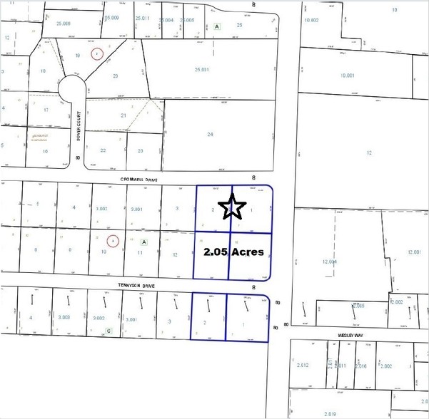 Honeysuckle Rd, Dothan, AL for sale - Plat Map - Image 2 of 4