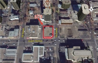 10104 114 St NW, Edmonton, AB - Aérien  Vue de la carte