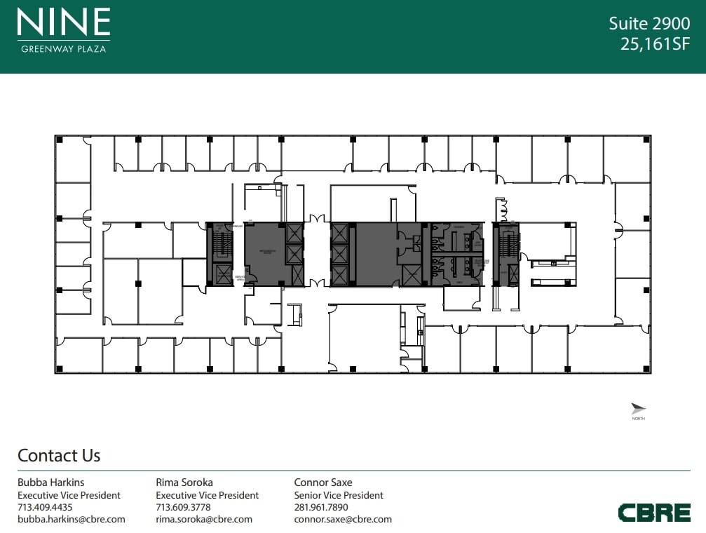 9 Greenway Plz, Houston, TX à louer Plan d’étage- Image 1 de 1